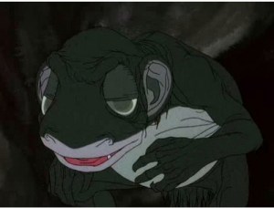 Hides in the fridge, it does, Precious. Never to come out again. See it in Kile's nightmares, we will, Precious.