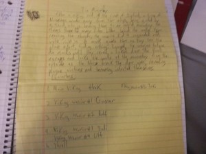 Note the spelling mistake in the title. I can't actually write. Or read for that matter